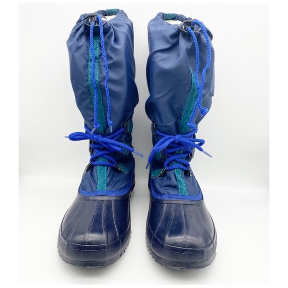 NWB Sorel Freestyle Beret Boots in Navy Marine Size 10 - Picture 1 of 12